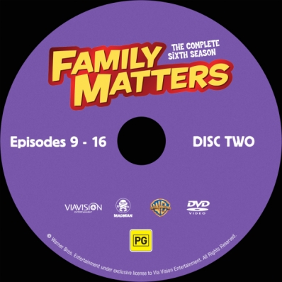 Family Matters - Season 6; disc 2