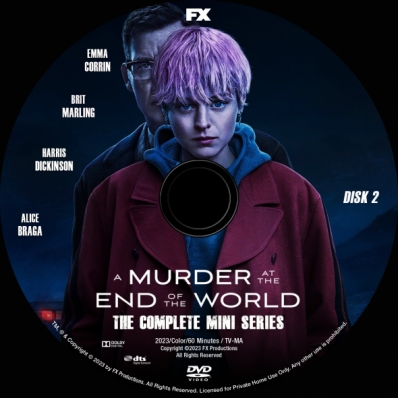 A Murder at the End of the World - Mini Series; disk 2