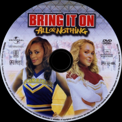 CoverCity - DVD Covers & Labels - Bring It On: All or Nothing