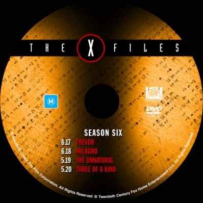 The X-Files - Season 6; Volume 5; disc 1