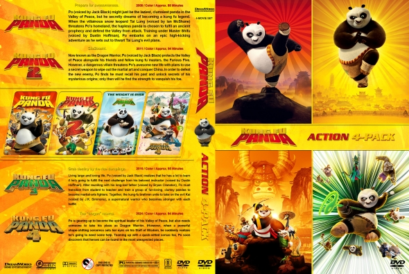 Kung Fu Panda 4-Pack