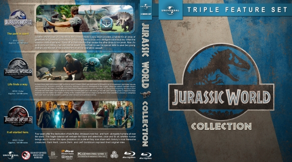 CoverCity - DVD Covers & Labels - The Jurassic World Collection