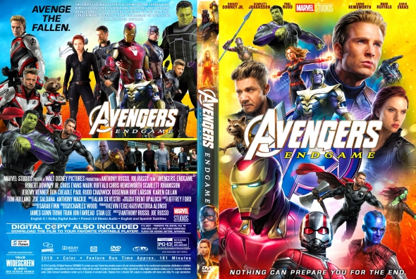 CoverCity - DVD Covers & Labels - Avengers: Endgame