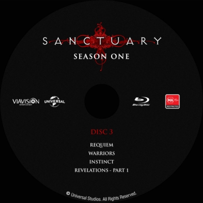 Sanctuary - Season 1; disc 3