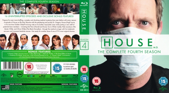 CoverCity - DVD Covers & Labels - House - Season 4