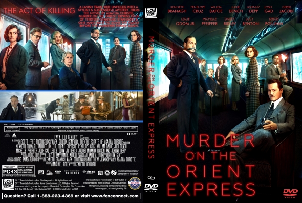 CoverCity DVD Covers Labels Murder On The Orient Express