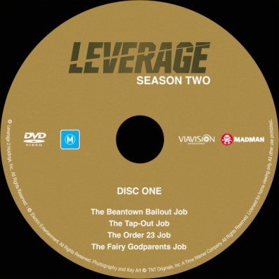 Leverage - Season 2; disc 1