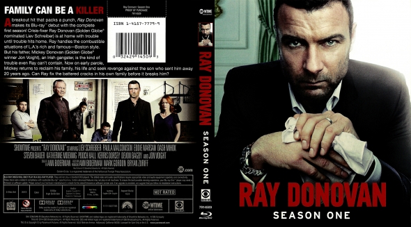 ray donovan dvd label