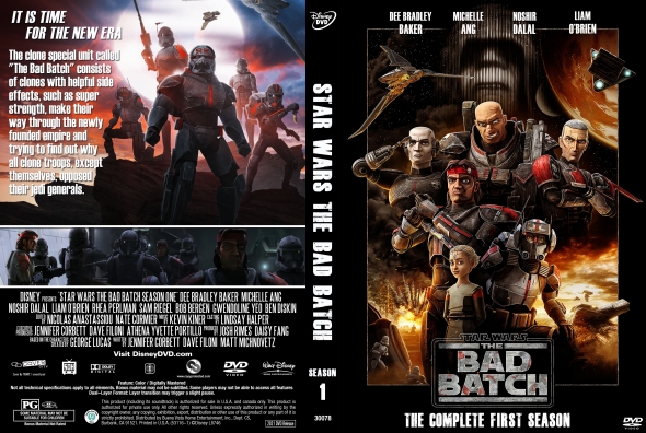 CoverCity DVD Covers Labels Star Wars The Bad Batch Season 1