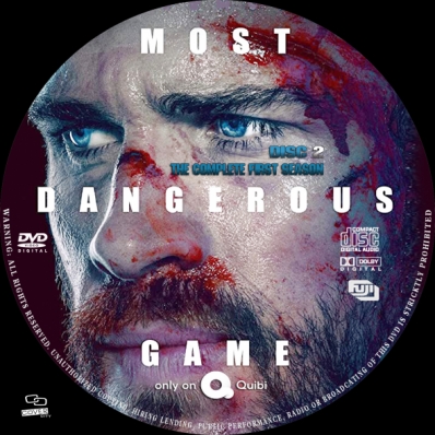 Most Dangerous Game - Season 1; disc 2