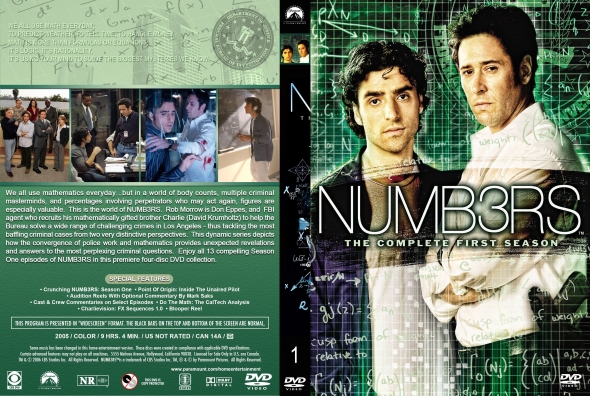 Numb3rs - Season 1 (spanning spine)