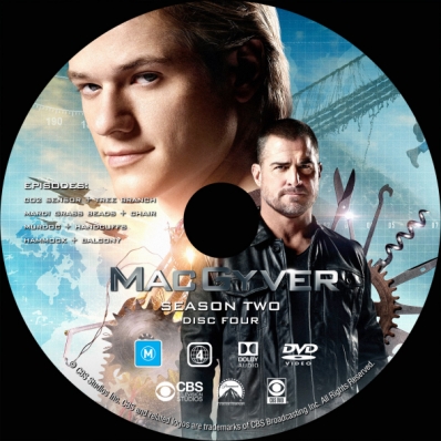 MacGyver - Season 2; disc 4