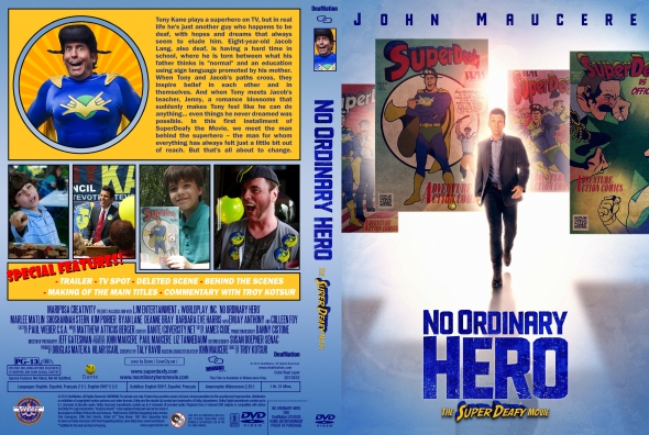 CoverCity DVD Covers Labels No Ordinary Hero The SuperDeafy