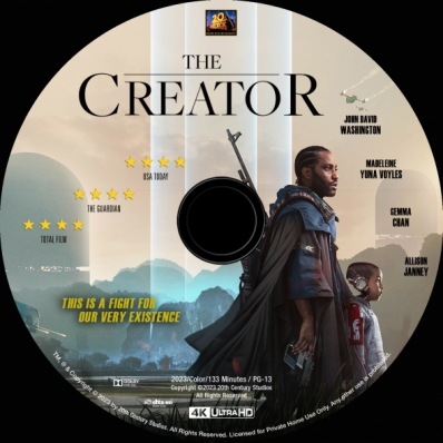 CoverCity - DVD Covers & Labels - The Creator 4K