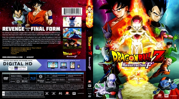 Dragon Ball Z: Resurrection 'F' - Blu-ray, DVD, & Digital HD