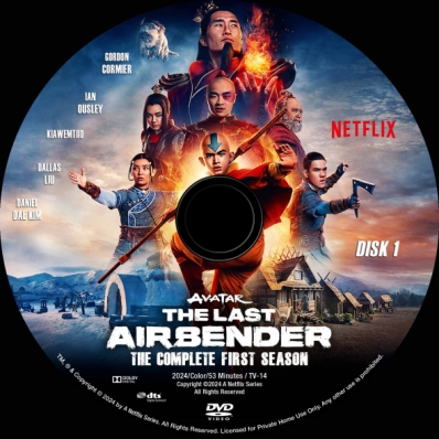 Avatar: The Last Airbender - Season 1; disk 1