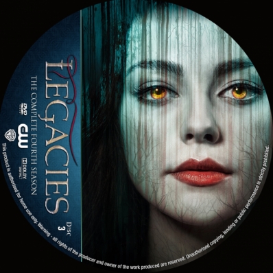 Legacies - Season 4; disc 3