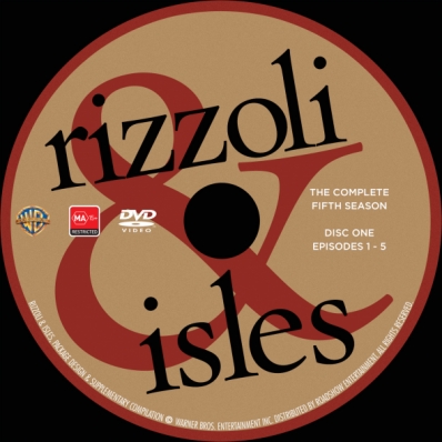 Rizzoli & Isles - Season 5; disc 1