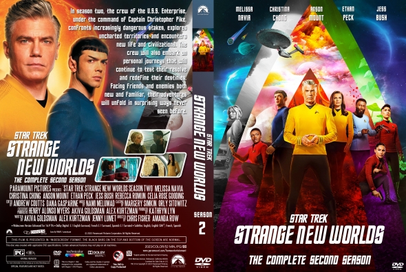 CoverCity - DVD Covers & Labels - Star Trek: Strange New Worlds - Season 2