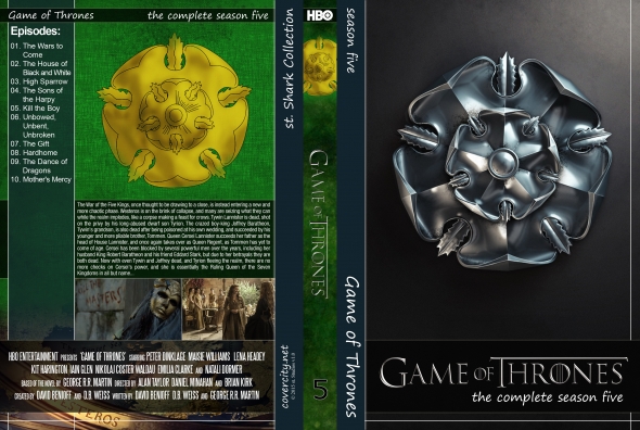 game of thrones staffel 5 dvd