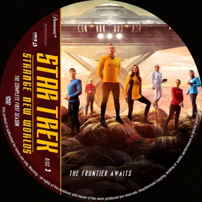 Star Trek Strange New Worlds - Season 1; disc 3