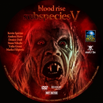 CoverCity - DVD Covers & Labels - Subspecies V: Blood Rise