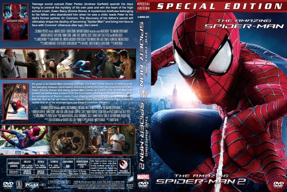 the amazing spiderman dvd cover