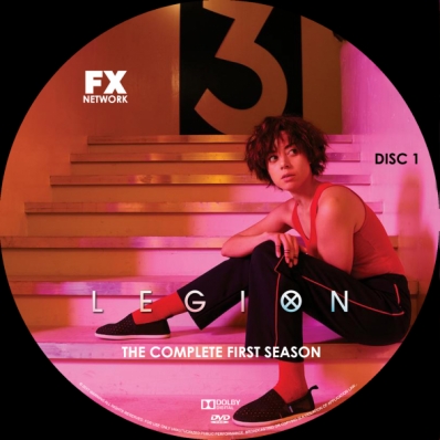 Legion - Season 1; disc 1