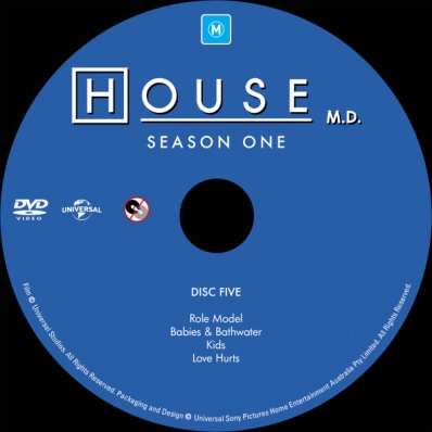 House M.D. - Season 1; disc 5