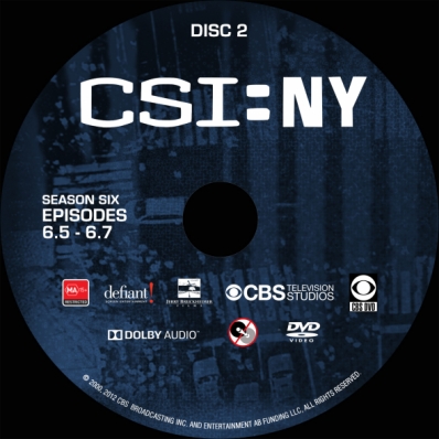 CSi: NY - Season 6; disc 2