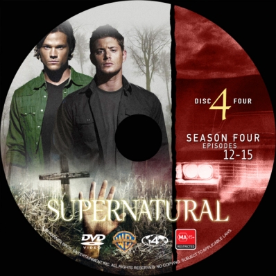 Supernatural - Season 4; disc 4