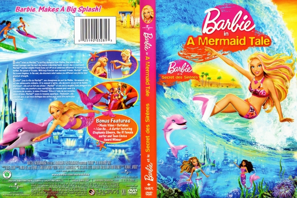 CoverCity DVD Covers Labels Barbie in a Mermaid Tale