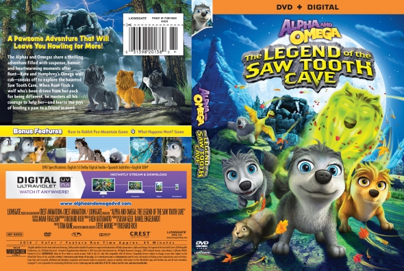 CoverCity DVD Covers Labels Alpha And Omega The Legend of