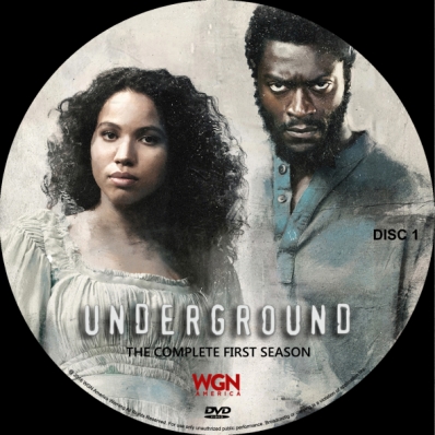 Underground - Season 1; disc 1