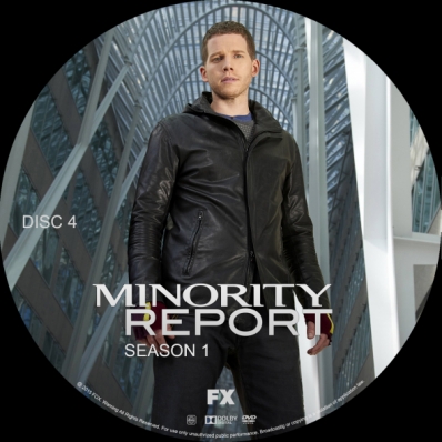 Minority Report - Season 1; disc 4