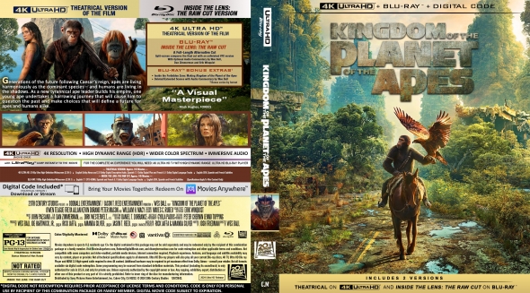 Kingdom of the Planet of the Apes 4K