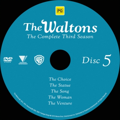 The Waltons - Season 3; disc 5