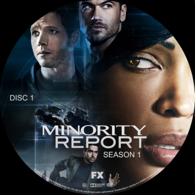 Minority Report - Season 1; disc 1