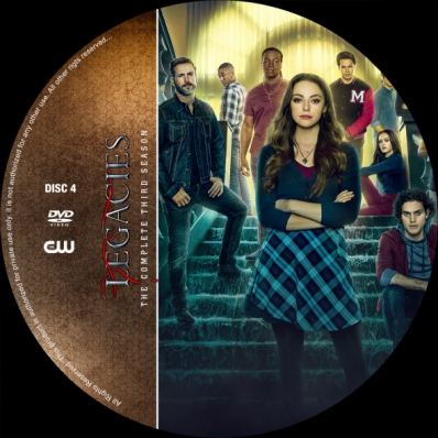 Legacies - Season 3; disc 4