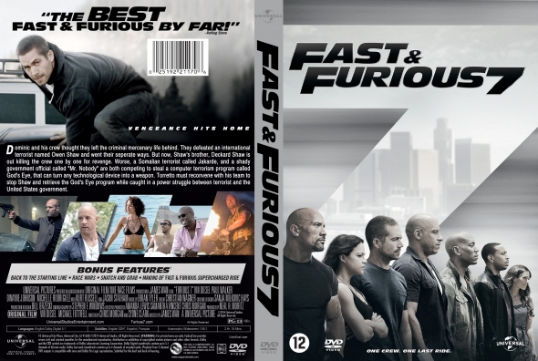 CoverCity DVD Covers Labels Fast and Furious 7