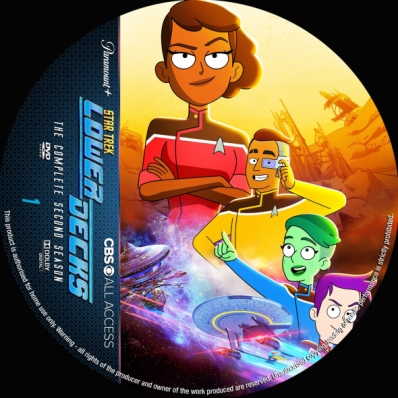 Star Trek Lower Decks - Season 2; disc 1