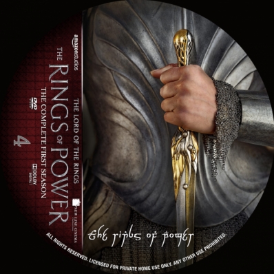 The Lord of the Rings: The Rings of Power - Season 1; disc 4