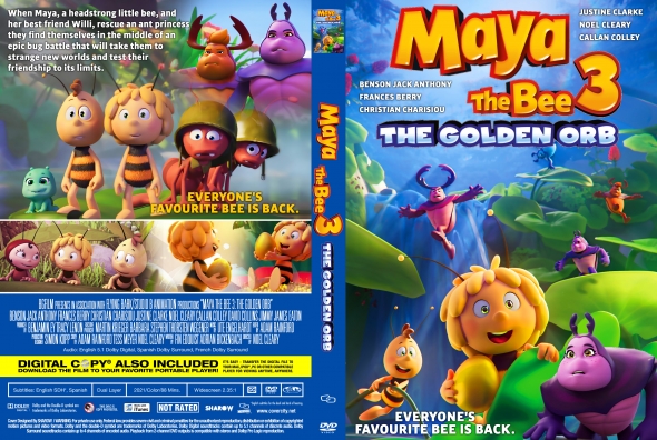 CoverCity DVD Covers Labels Maya The Bee 3 The Golden Orb