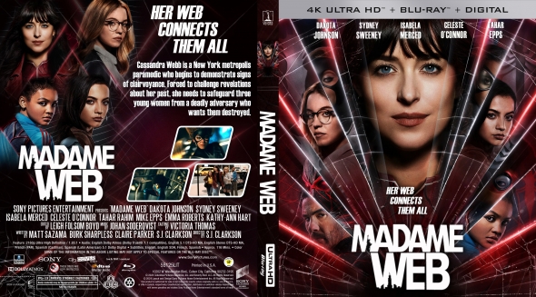 CoverCity - DVD Covers & Labels - Madame Web 4K