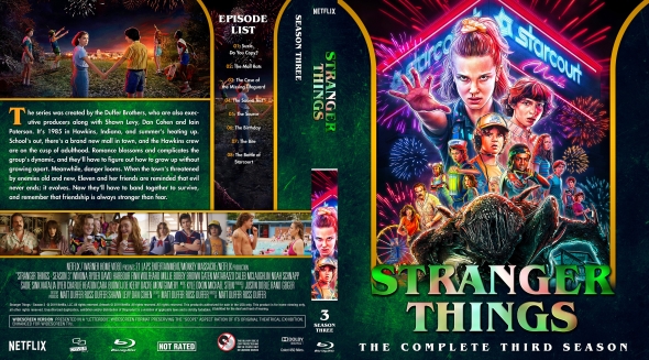 Stranger Things TV Series Seasons 1-3 DVD Set – Blaze DVDs