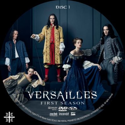 Versailles - Season 1; disc 1