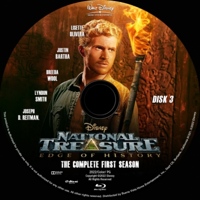 National Treasure: Edge of History - Season 1; disk 3