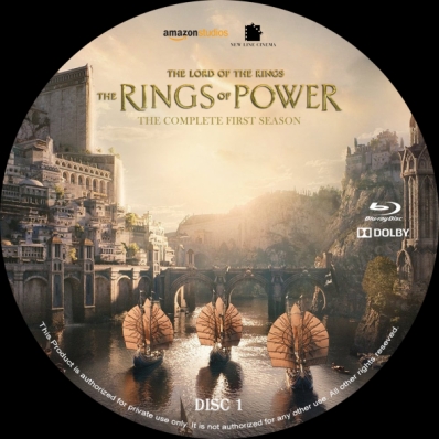 The Lord of the Rings: The Rings of Power - Season 1; disc 1