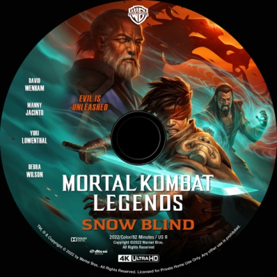 Mortal Kombat Legends: Snow Blind 4K