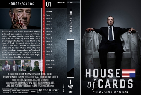 CoverCity - DVD Covers & Labels - House of Cards - Season 1